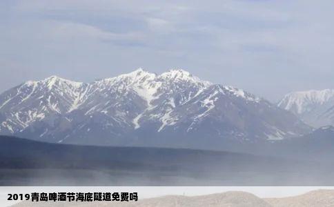 2019青岛啤酒节海底隧道免费吗