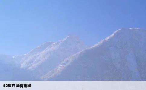 52度白酒有那些