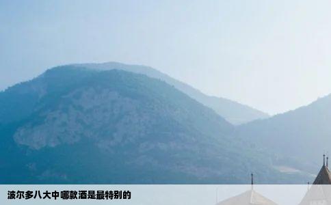 波尔多八大中哪款酒是最特别的
