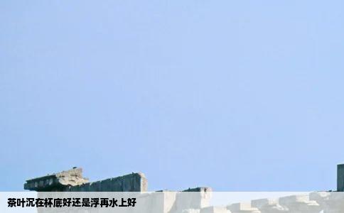 茶叶沉在杯底好还是浮再水上好