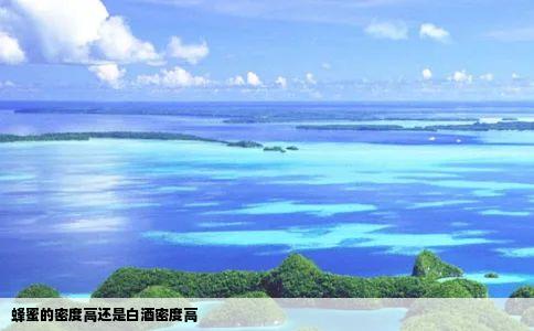 蜂蜜的密度高还是白酒密度高