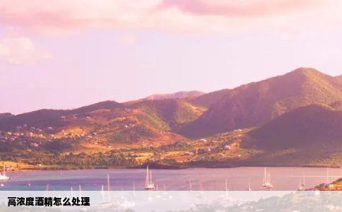 高浓度酒精怎么处理