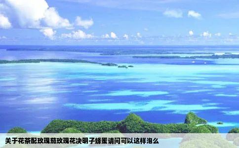 关于花茶配玫瑰茄玫瑰花决明子蜂蜜请问可以这样泡么