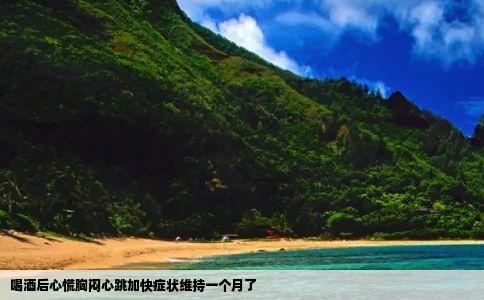 喝酒后心慌胸闷心跳加快症状维持一个月了