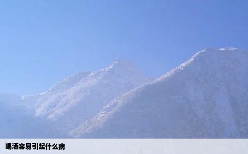 喝酒容易引起什么病