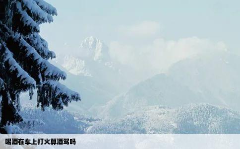 喝酒在车上打火算酒驾吗