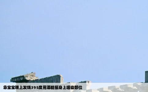 急宝宝晚上发烧395度用酒精擦身上哪些部位