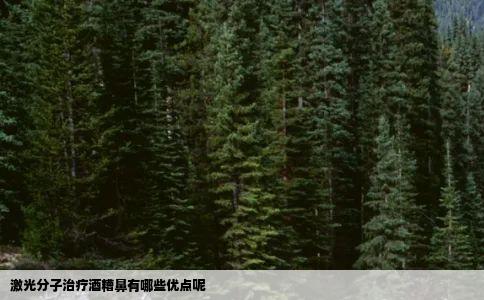 激光分子治疗酒糟鼻有哪些优点呢