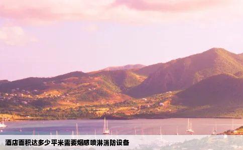 酒店面积达多少平米需要烟感喷淋消防设备