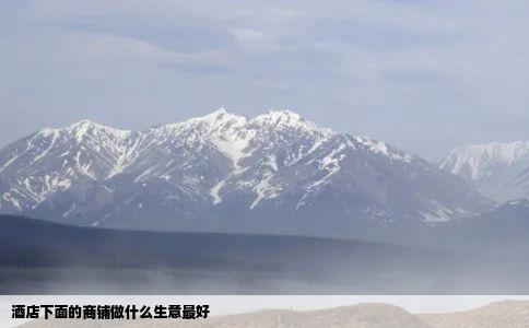 酒店下面的商铺做什么生意最好