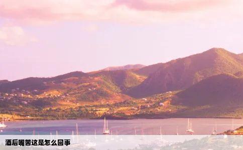 酒后嘴苦这是怎么回事