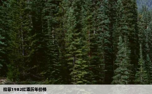 拉菲1982红酒历年价格