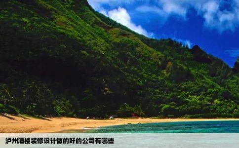 泸州酒楼装修设计做的好的公司有哪些