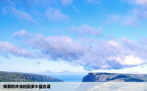 绿茶的冲泡时间多少最合适