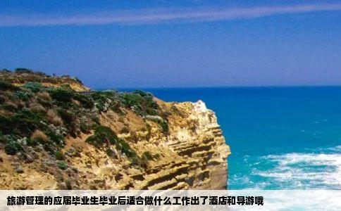 旅游管理的应届毕业生毕业后适合做什么工作出了酒店和导游哦