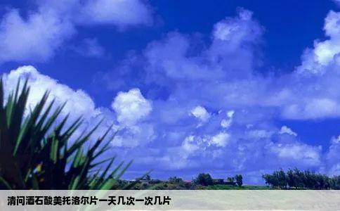 清问酒石酸美托洛尔片一天几次一次几片