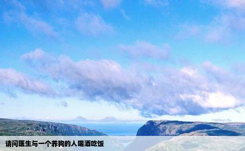 请问医生与一个养狗的人喝酒吃饭