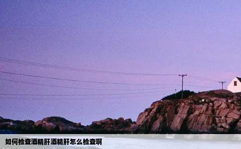 如何检查酒精肝酒精肝怎么检查啊
