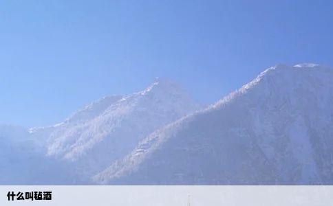 什么叫毡酒