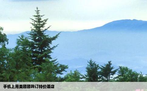 手机上用美团团购订特价酒店