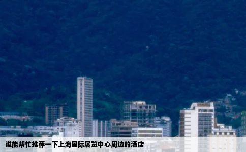 谁能帮忙推荐一下上海国际展览中心周边的酒店