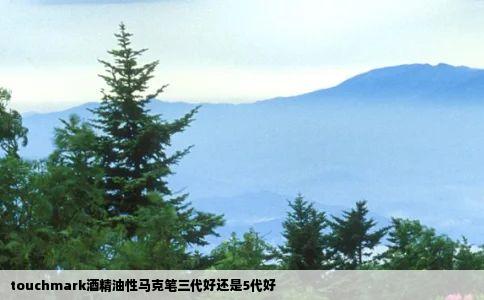 touchmark酒精油性马克笔三代好还是5代好
