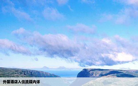 外国酒店入住流程内详
