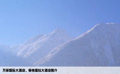 万豪国际大酒店香格里拉大酒店简介