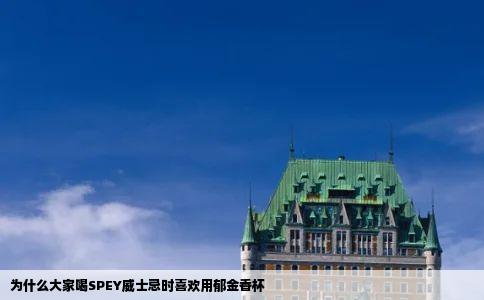 为什么大家喝SPEY威士忌时喜欢用郁金香杯