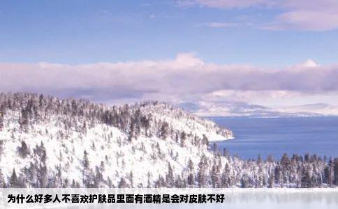 为什么好多人不喜欢护肤品里面有酒精是会对皮肤不好