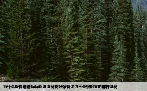 为什么好像爸爸妈妈都没酒窝我好像有诶也不是很明显的那种酒窝