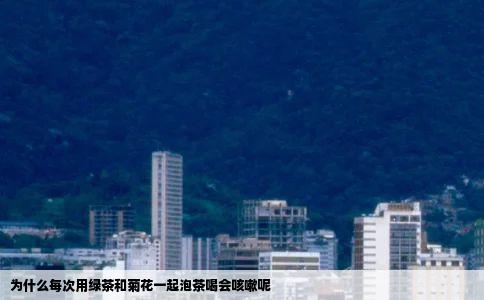 为什么每次用绿茶和菊花一起泡茶喝会咳嗽呢