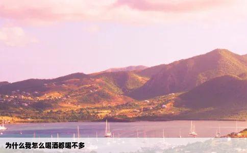 为什么我怎么喝酒都喝不多