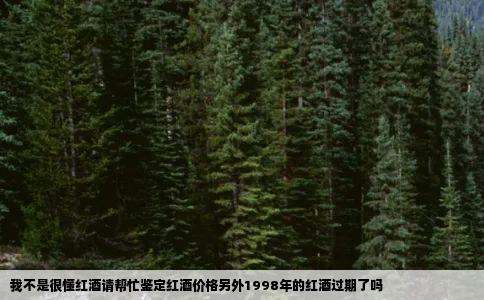 我不是很懂红酒请帮忙鉴定红酒价格另外1998年的红酒过期了吗