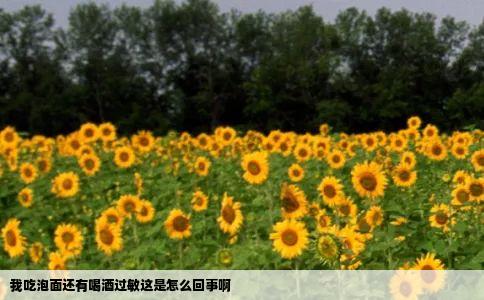 我吃泡面还有喝酒过敏这是怎么回事啊