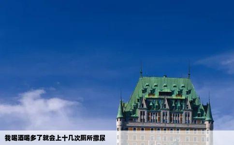 我喝酒喝多了就会上十几次厕所撒尿