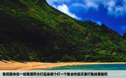 我和朋友在一起喝酒双方打起来两个打一个我去劝架还要打我结果我把