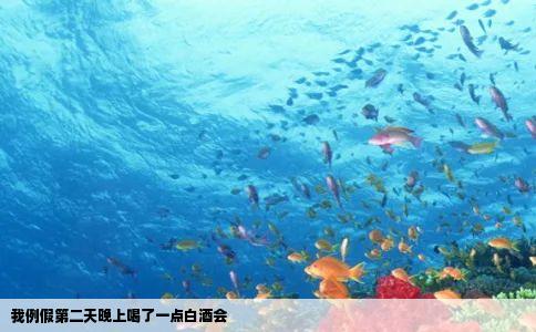 我例假第二天晚上喝了一点白酒会