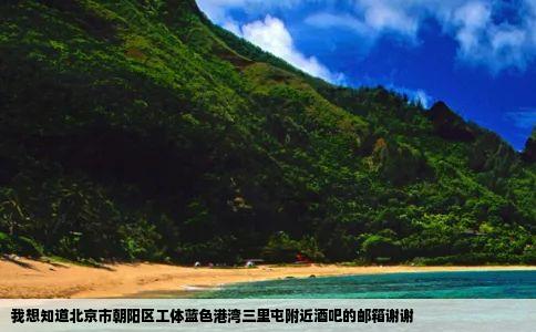 我想知道北京市朝阳区工体蓝色港湾三里屯附近酒吧的邮箱谢谢