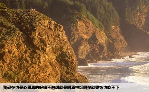 我现在也是心里真的好痛不敢想就是喝酒抽烟喝多就哭饭也吃不下