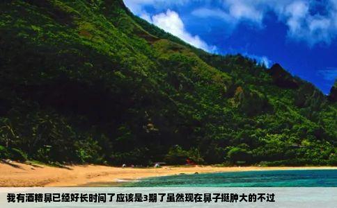 我有酒糟鼻已经好长时间了应该是3期了虽然现在鼻子挺肿大的不过