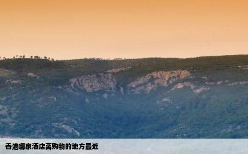 香港哪家酒店离购物的地方最近
