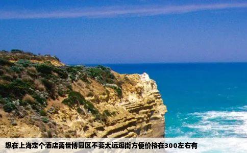 想在上海定个酒店离世博园区不要太远逛街方便价格在300左右有