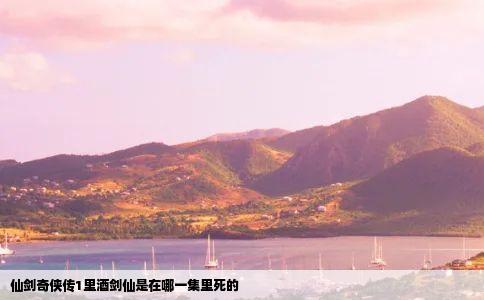 仙剑奇侠传1里酒剑仙是在哪一集里死的