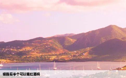 吸脂后半个可以喝红酒吗
