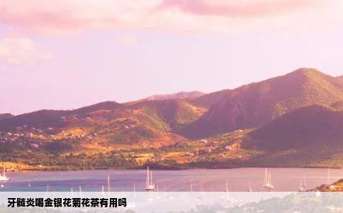 牙髓炎喝金银花菊花茶有用吗