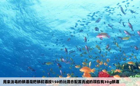 用来消毒的碘酒是把碘和酒按150的比混合配置而成的现在有30g碘酒
