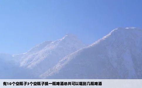 有10个空瓶子3个空瓶子换一瓶啤酒总共可以喝到几瓶啤酒