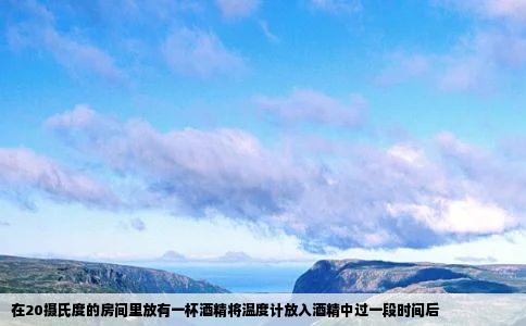 在20摄氏度的房间里放有一杯酒精将温度计放入酒精中过一段时间后
