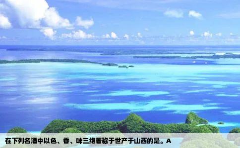 在下列名酒中以色、香、味三绝著称于世产于山西的是。A